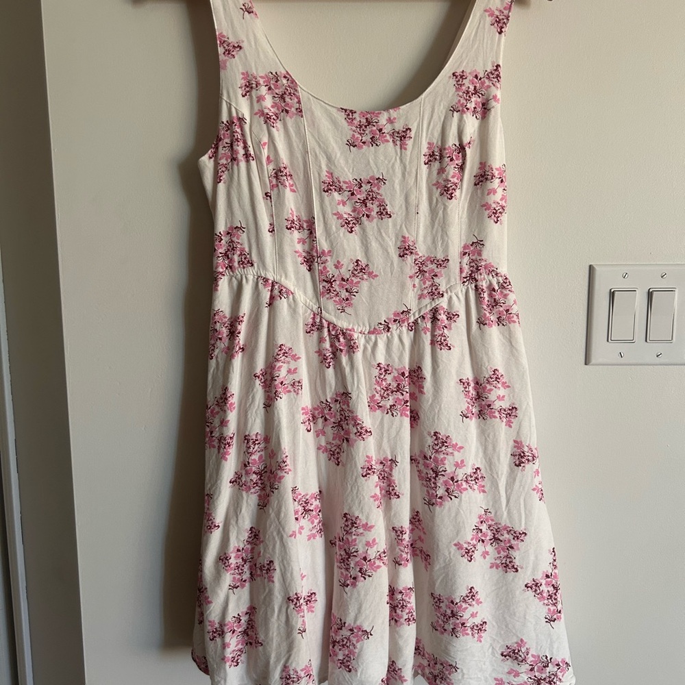 Sincerely Jules Pink Floral Mini Dress